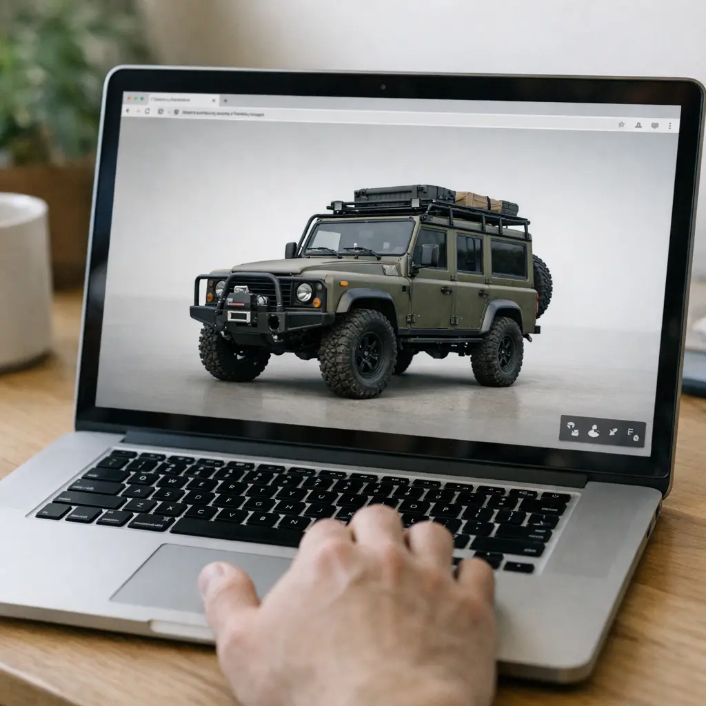 GLB file format in action: previewing a textured 3D model in a browser-native viewer.