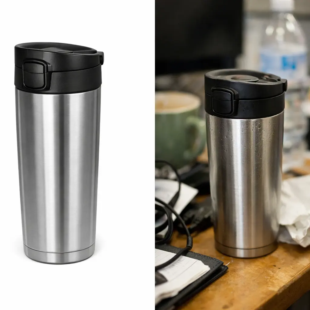 Good (left) vs. poor (right) source images for image to 3D model conversion.