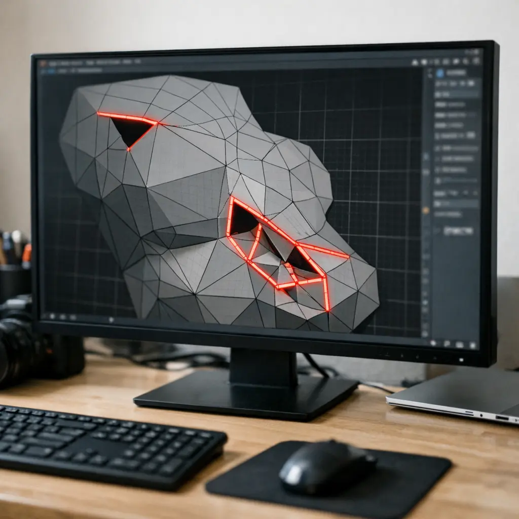 Non-manifold geometry and overlapping surfaces are common issues in AI-generated 3D models that block production use.