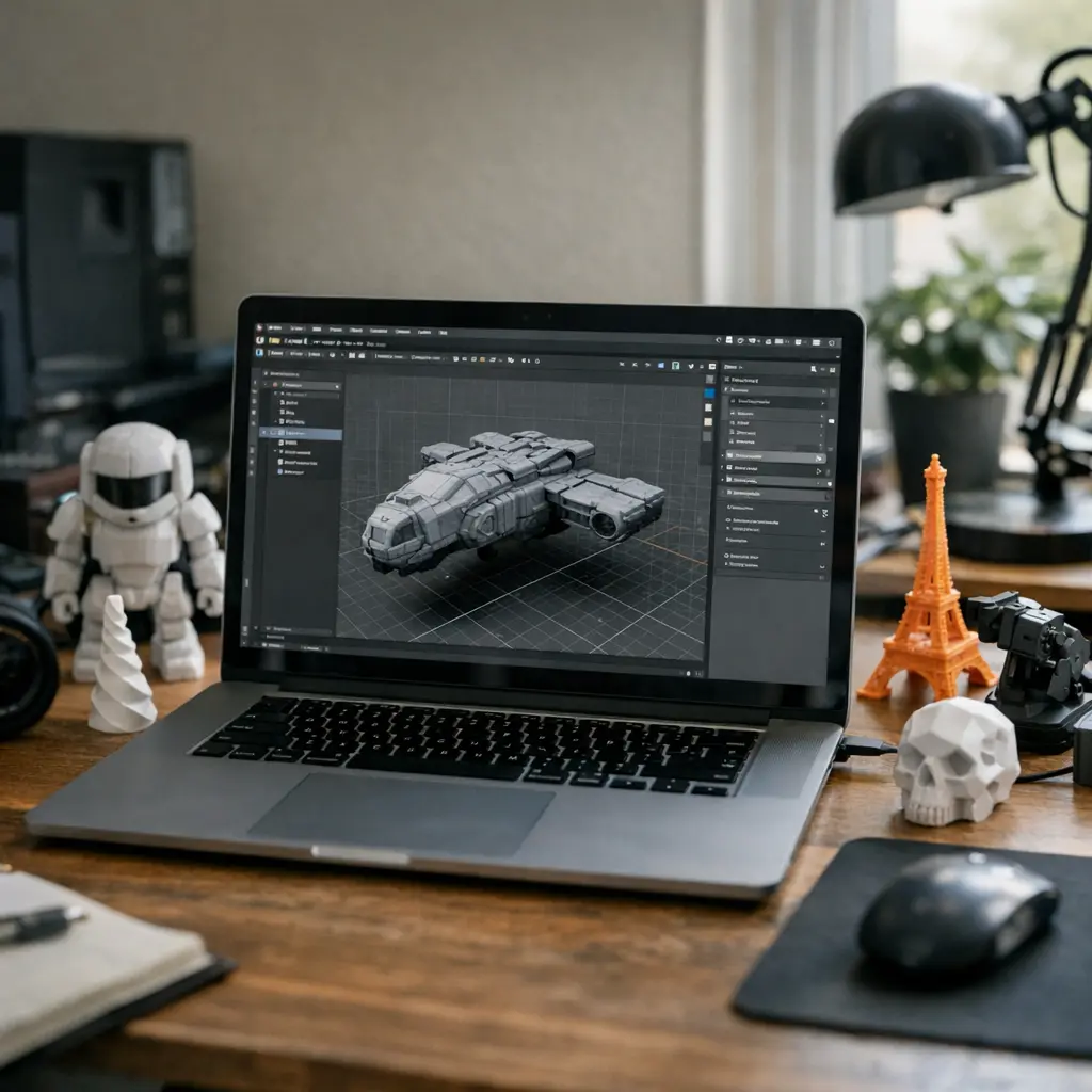 A browser-based 3D workspace lets creators quickly preview, edit, and prepare models for printing without desktop software.